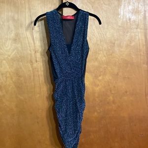 Black Sparkly Akira Chicago Dress